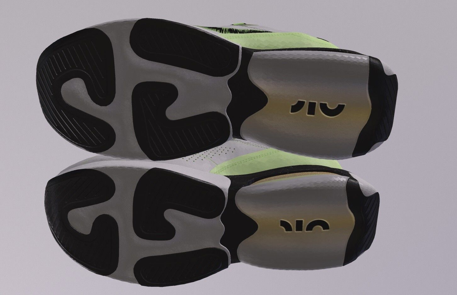 NIKE AIRMAX SHOES PBR Low-poly 3D model_4