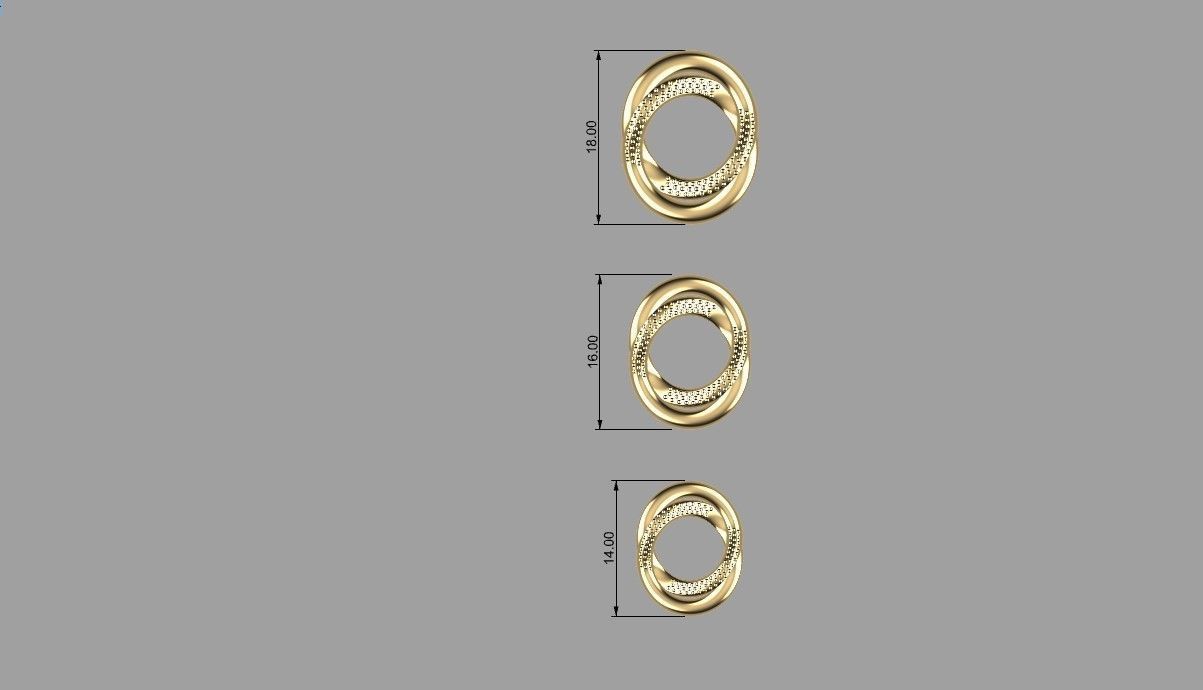 Cuban Link Chain Curb Dual Model 3D print model_6