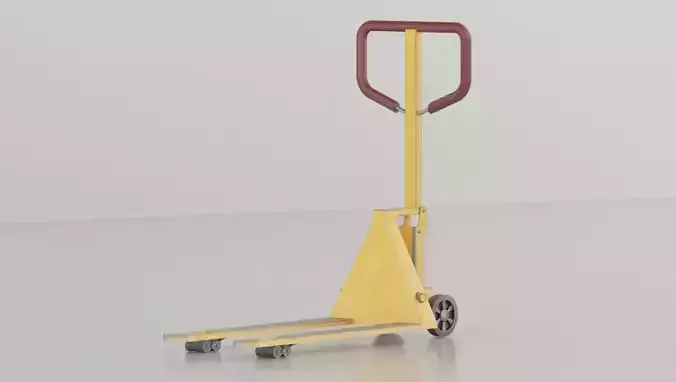 Lowpoly Manual Forklift