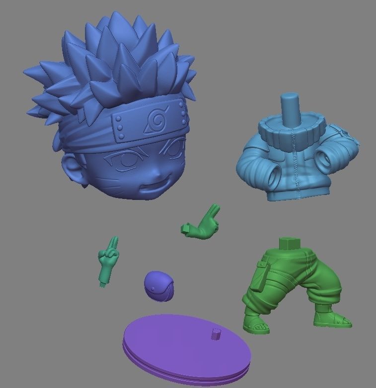 Uzumaki Naruto 3D print model_10