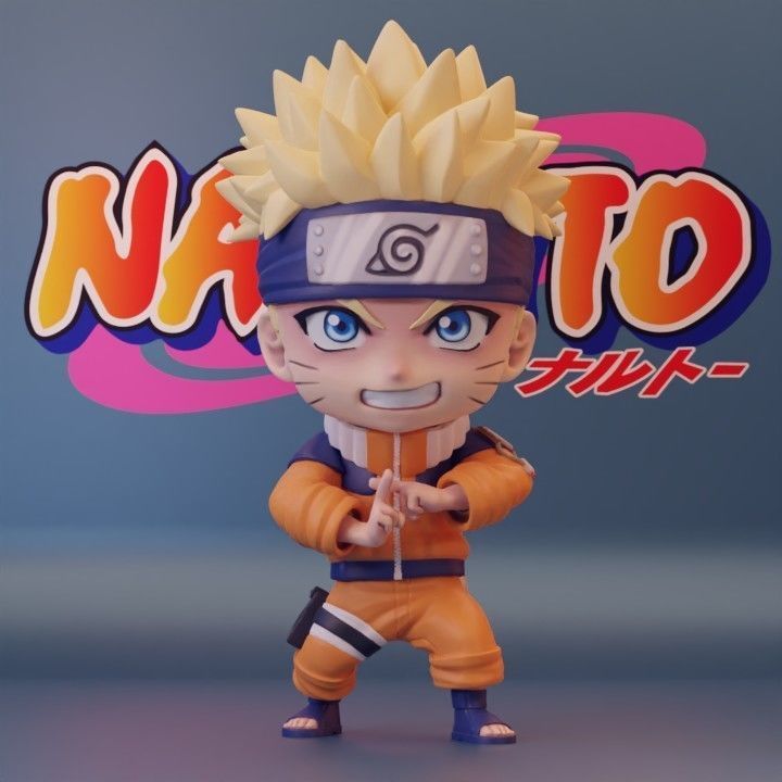 Uzumaki Naruto 3D print model_3