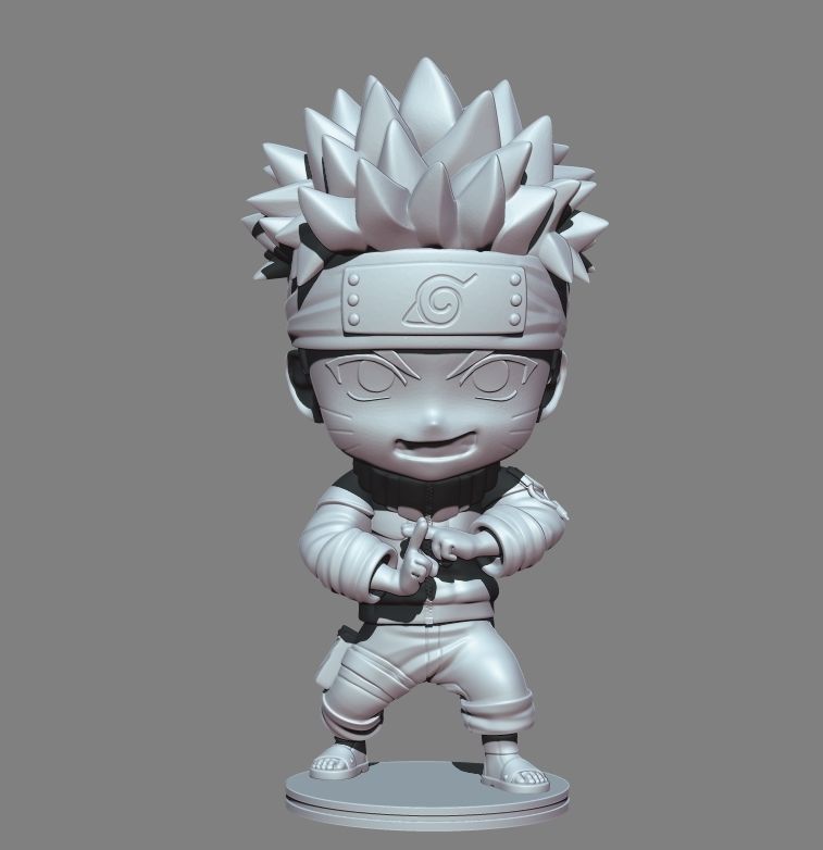 Uzumaki Naruto 3D print model_5