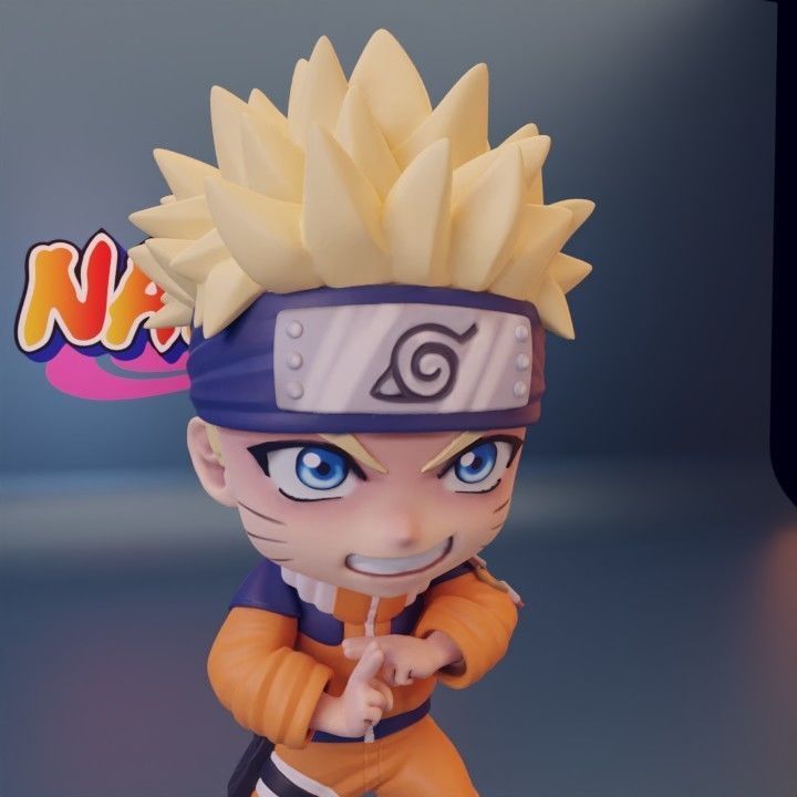 Uzumaki Naruto 3D print model_1