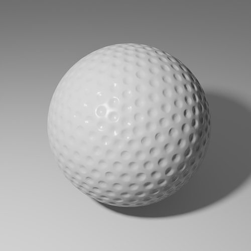 Golf Ball - golfball 3D print model