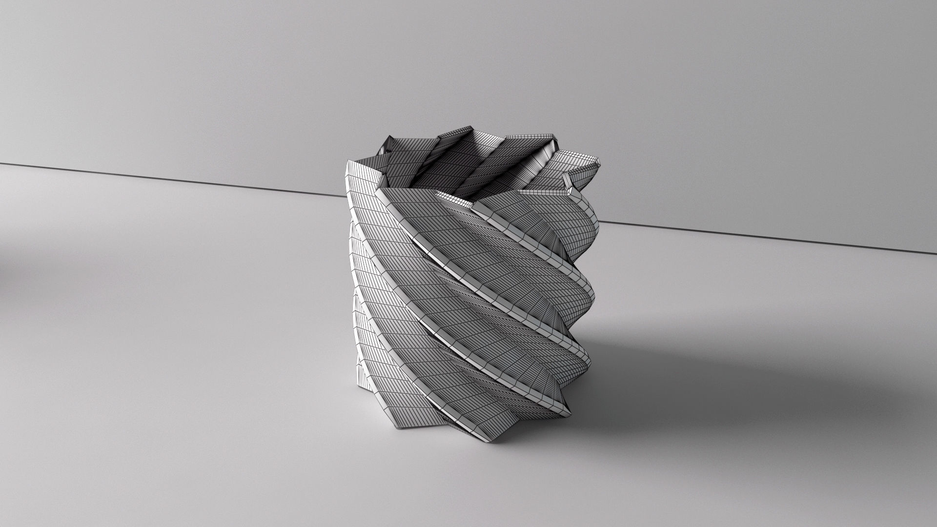 Plant Pot Holder 3D Print Model 5 3D print model_2
