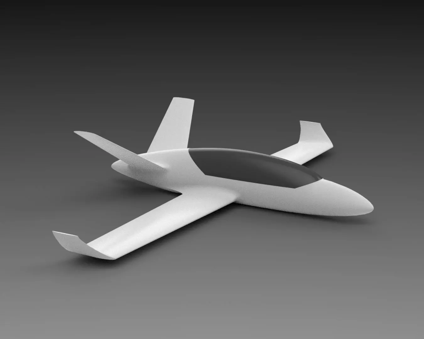 V-33 Aircraft Mockup Free 3D print model_0