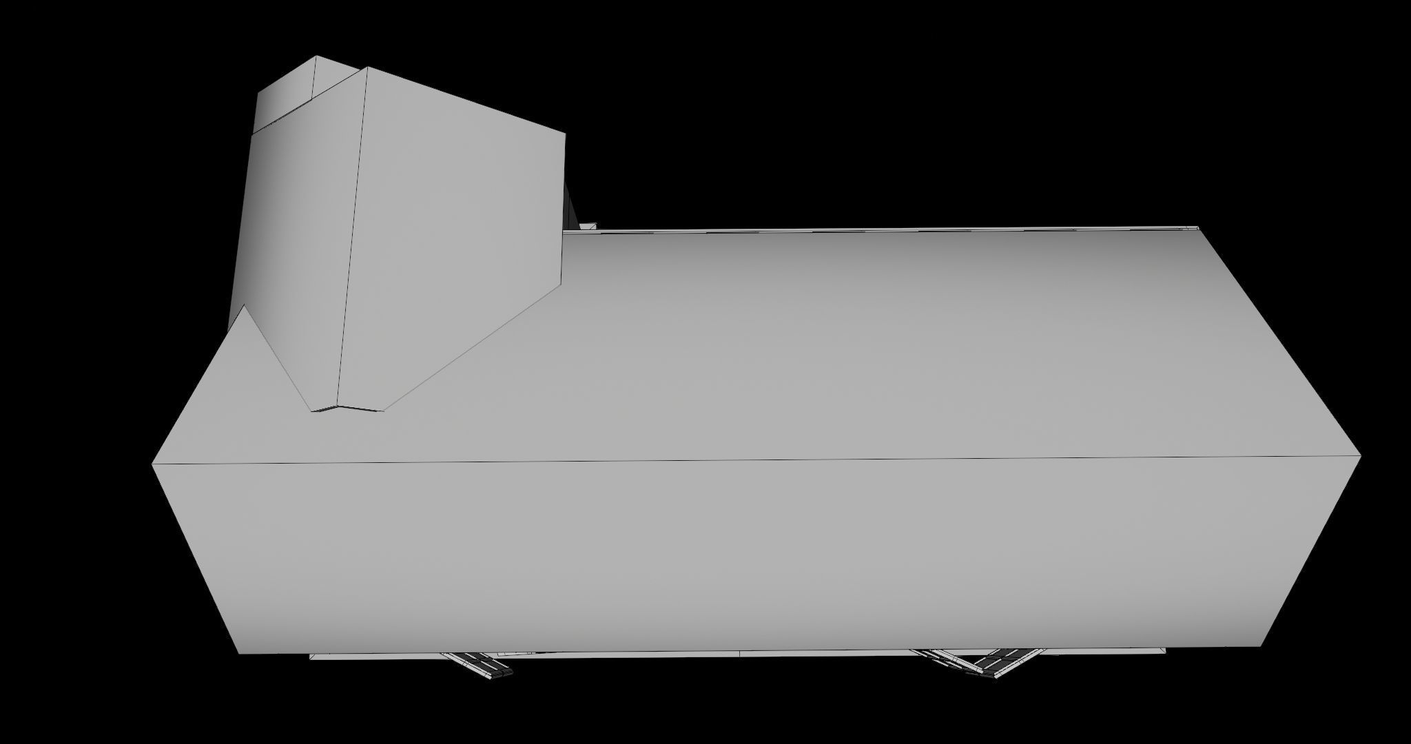 Family House PBR Unity UE Arnold V-Ray Textures Included Low-poly 3D model_20