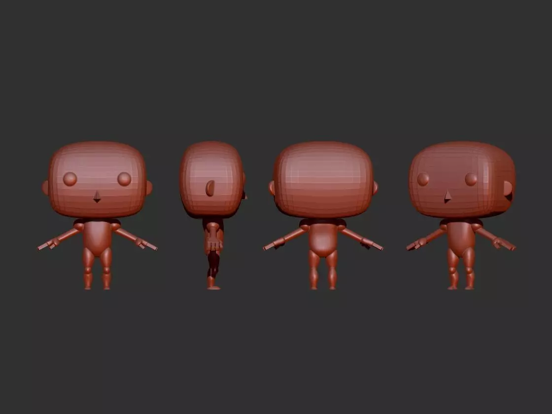 Base Mash Funko Pop 3D model_0