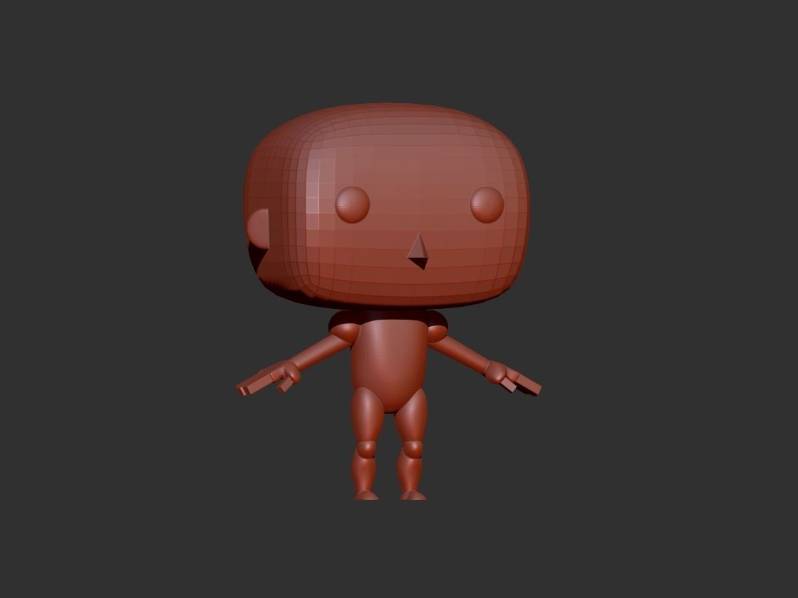 Base Mash Funko Pop 3D model_3