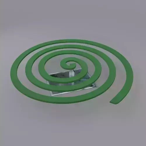 Free mosquito coils 3d model 