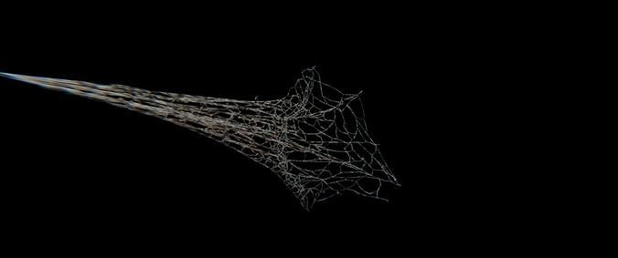 Spider-Man Web 3D Model 3D model