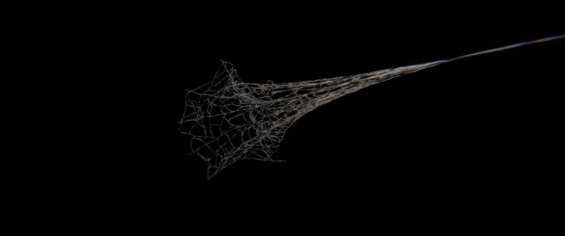 Spider-Man Web 3D Model 3D model_3