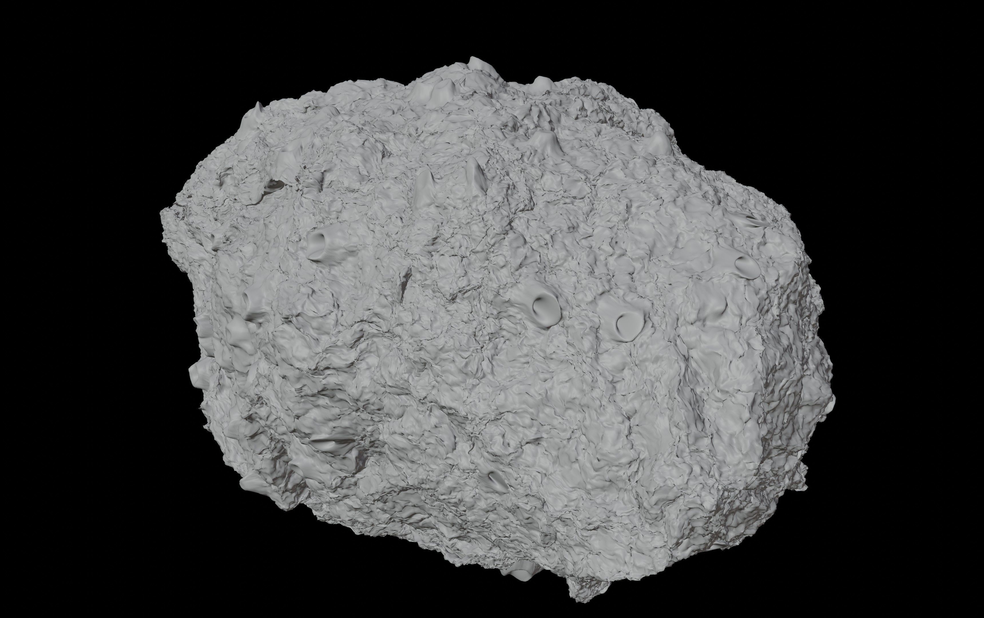 Asteroid smelting satellites 3D model_27