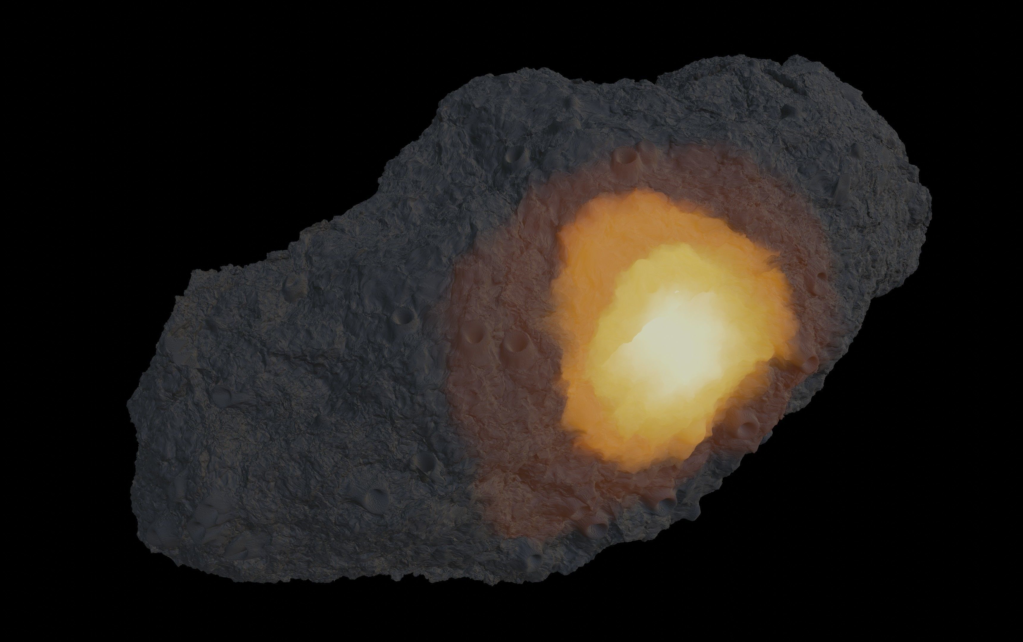 Asteroid smelting satellites 3D model_51