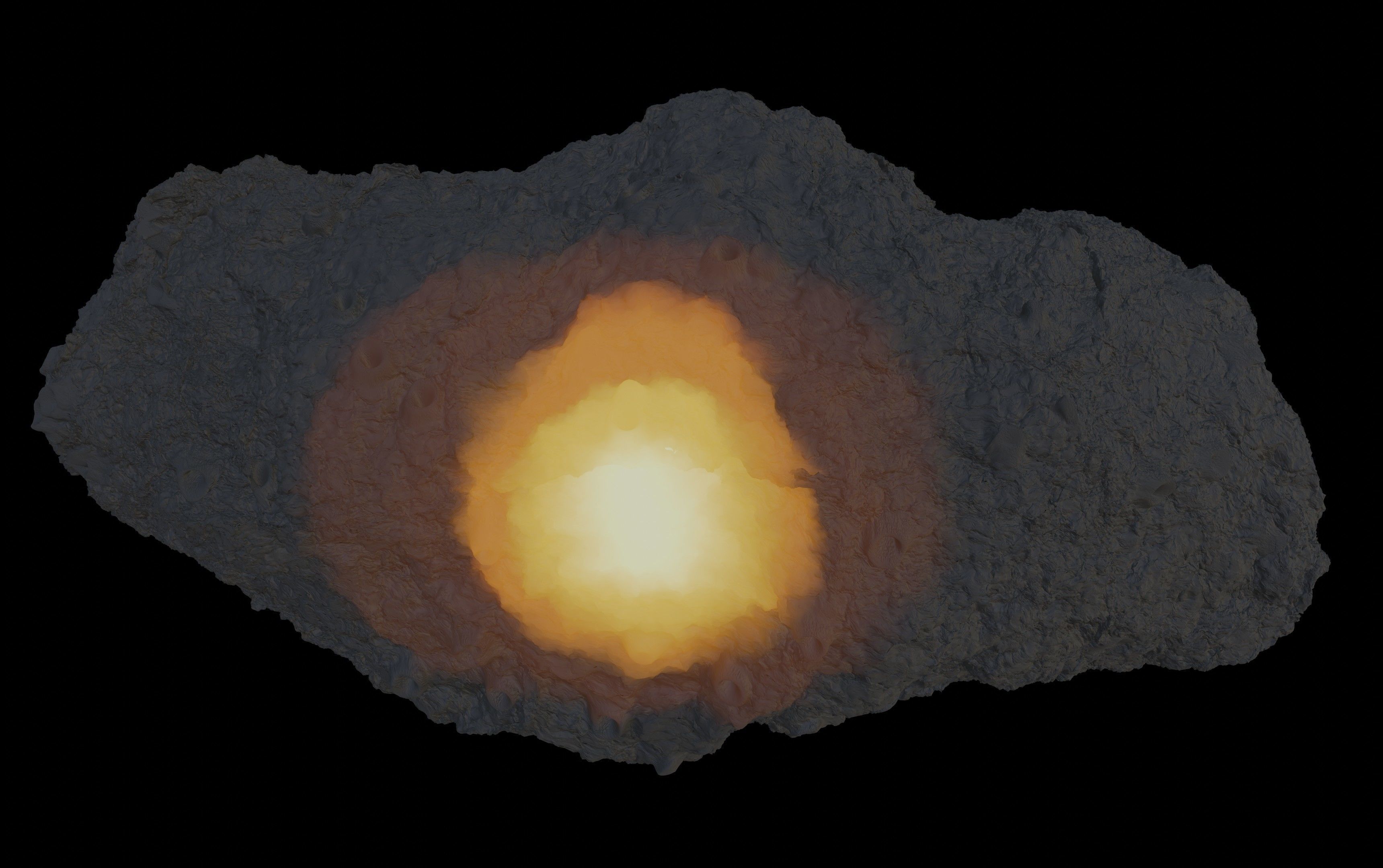 Asteroid smelting satellites 3D model_43