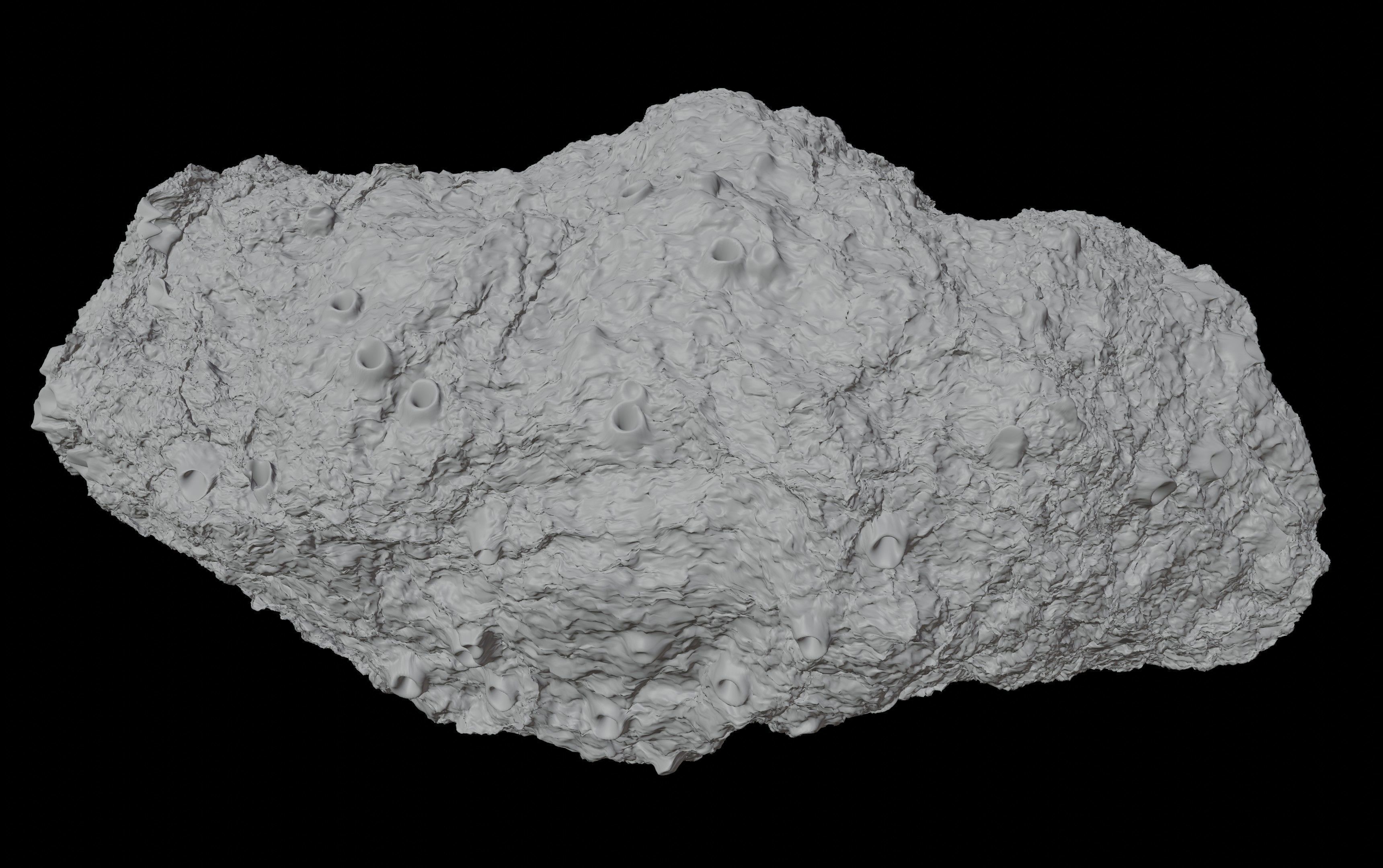 Asteroid smelting satellites 3D model_31