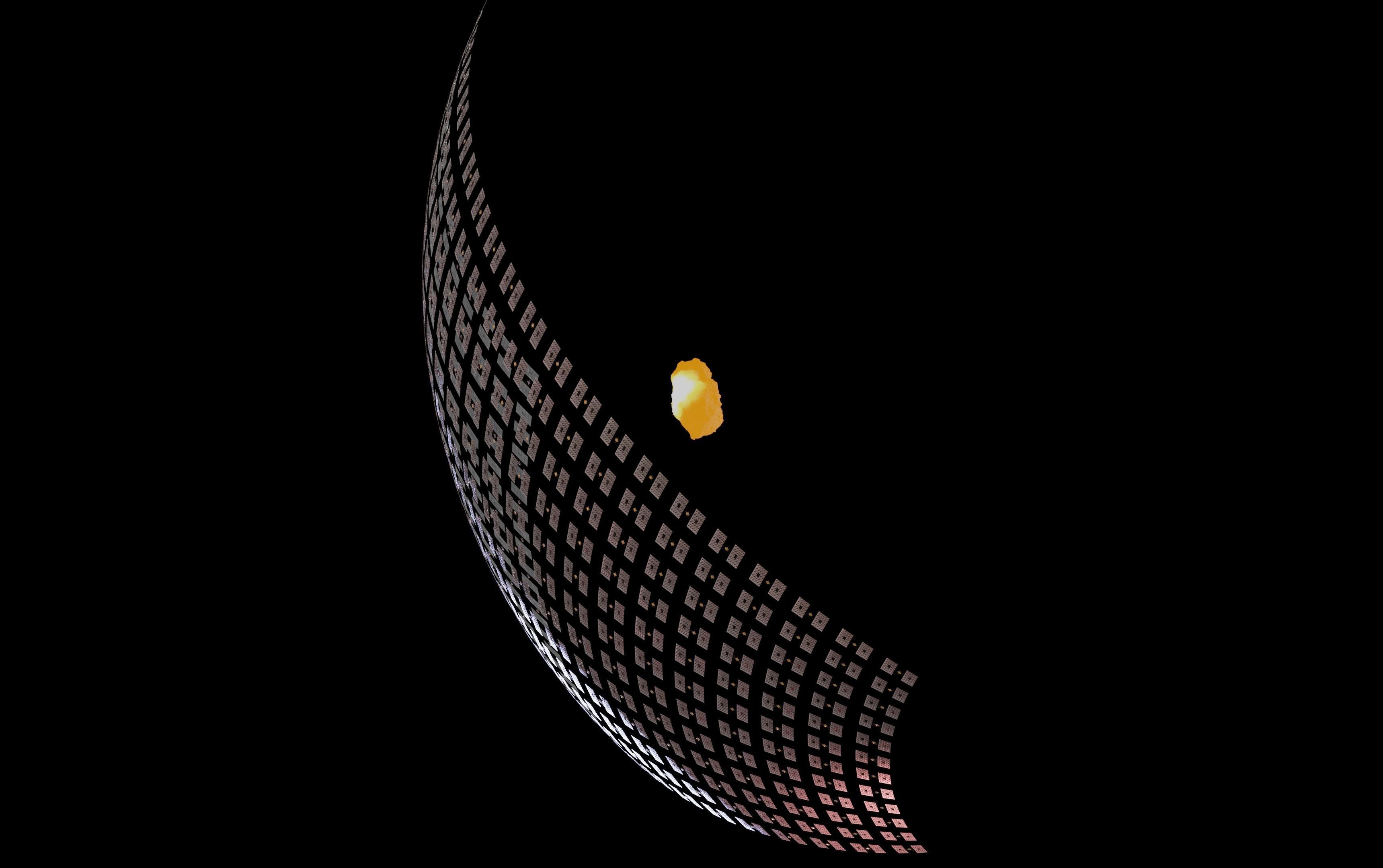 Asteroid smelting satellites 3D model_72