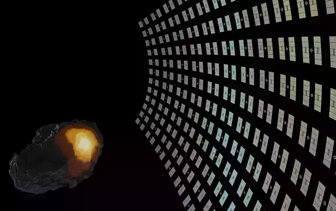 Asteroid smelting satellites