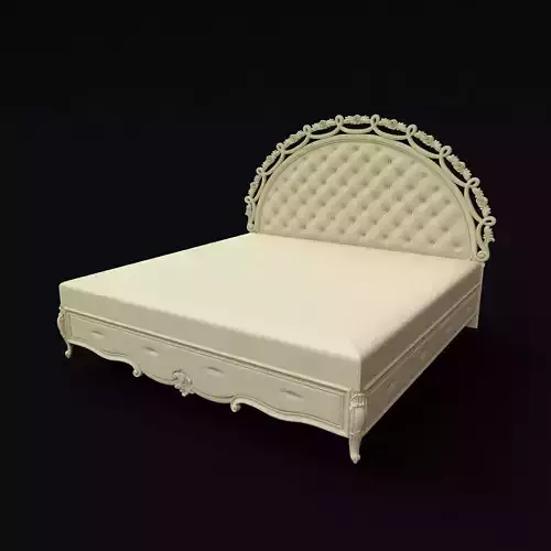 bed High quality 3d models for processing on a cnc machine 