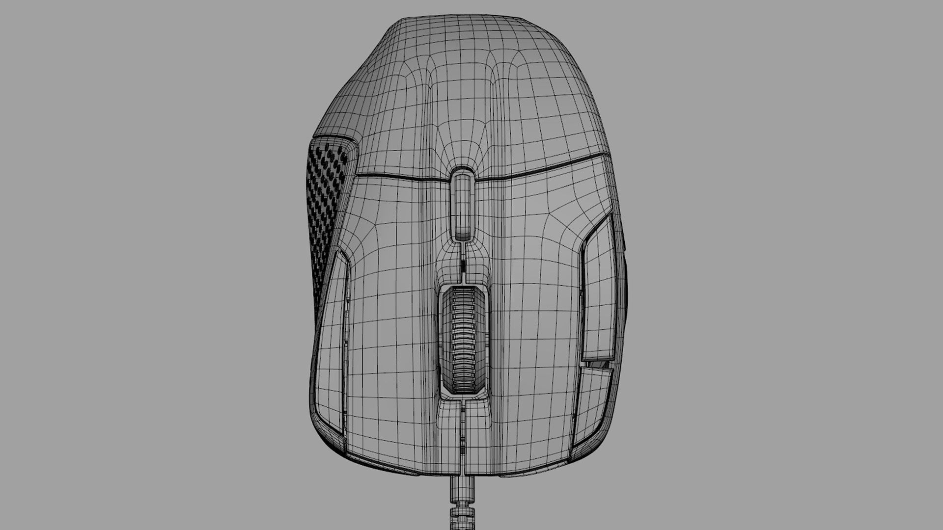 SteelSeries Rival 500 gaming mouse 3d model I Realistic 3D model_9