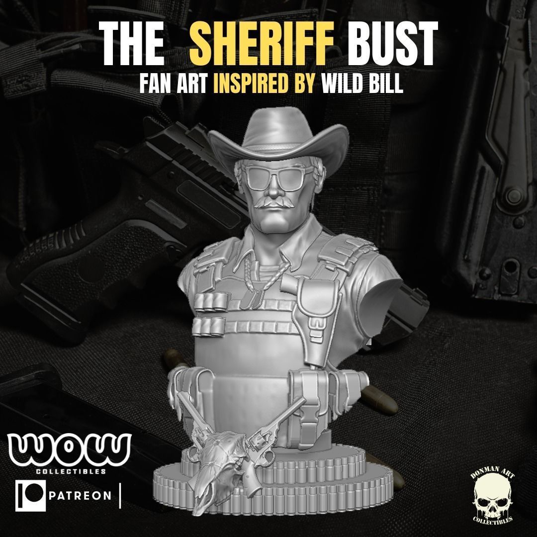 Donman Art April 2022 Collection For Action Figures  3D print model_19