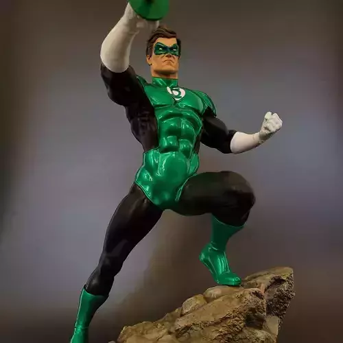 Green Lantern 3D print model