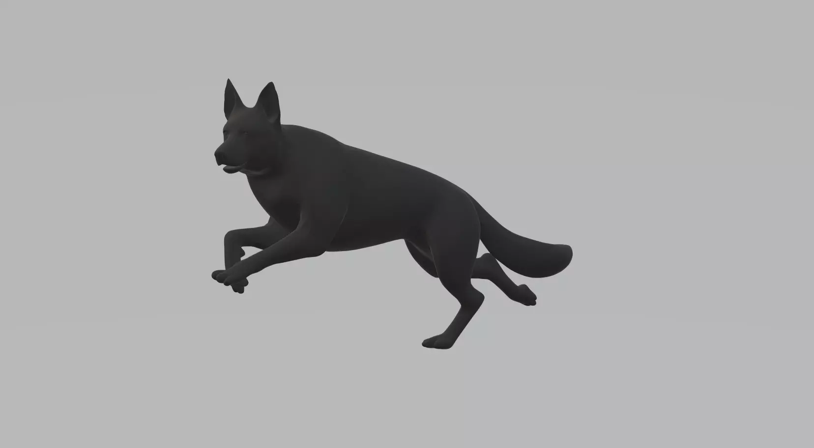 Hund   Shepherd  Free 3D print model_0