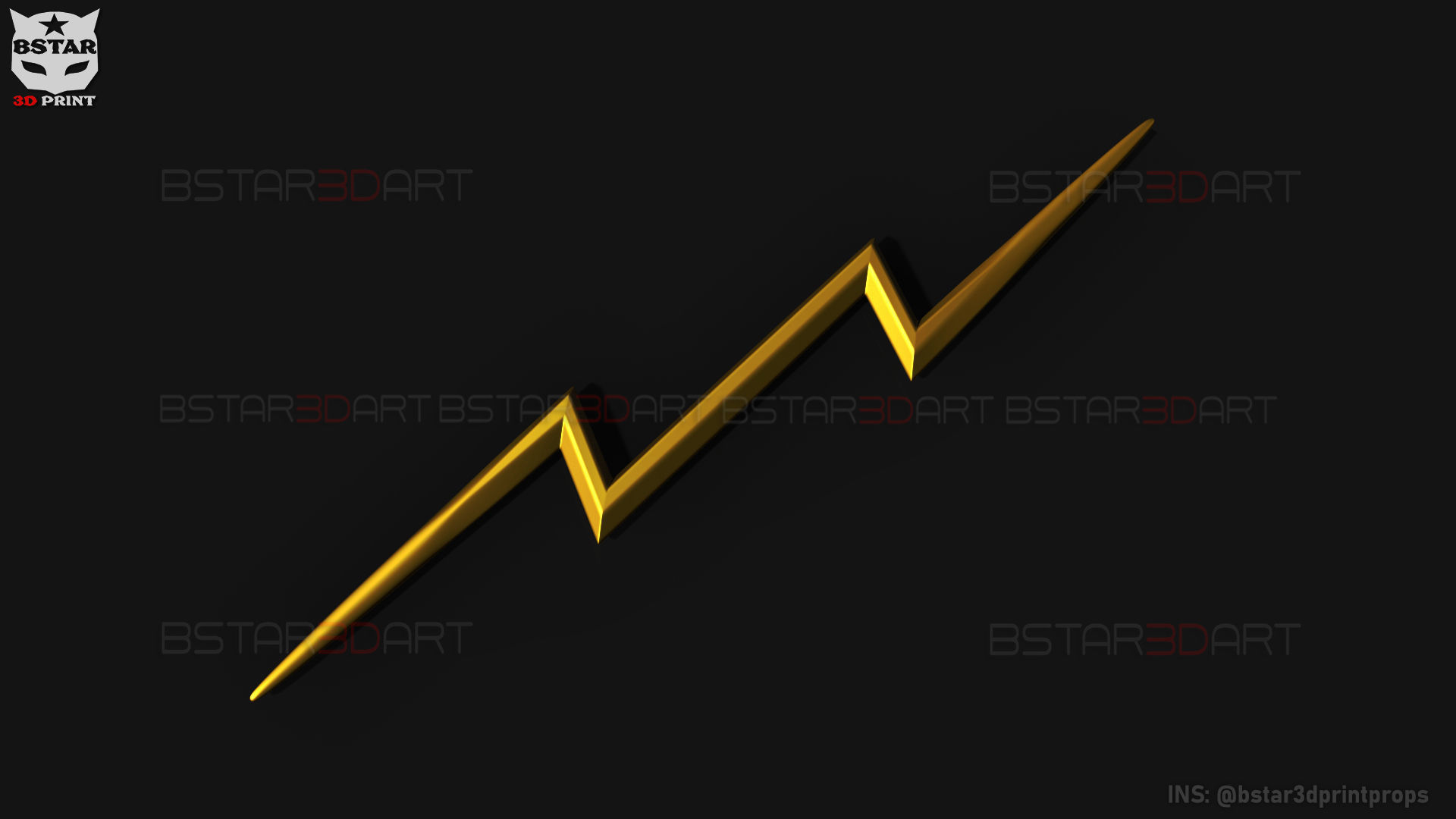 Zeus ThunderBolt  - Marvel Comics Cosplay 3D print model_3