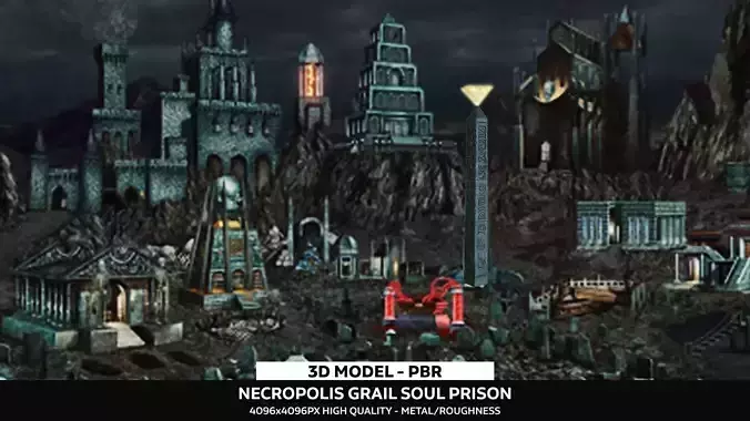 Soul Prison 3D Model