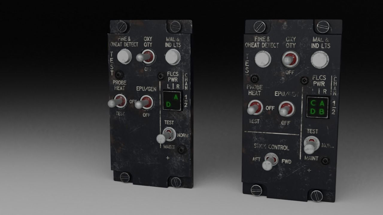 F16 TEST PANEL 3D model_20