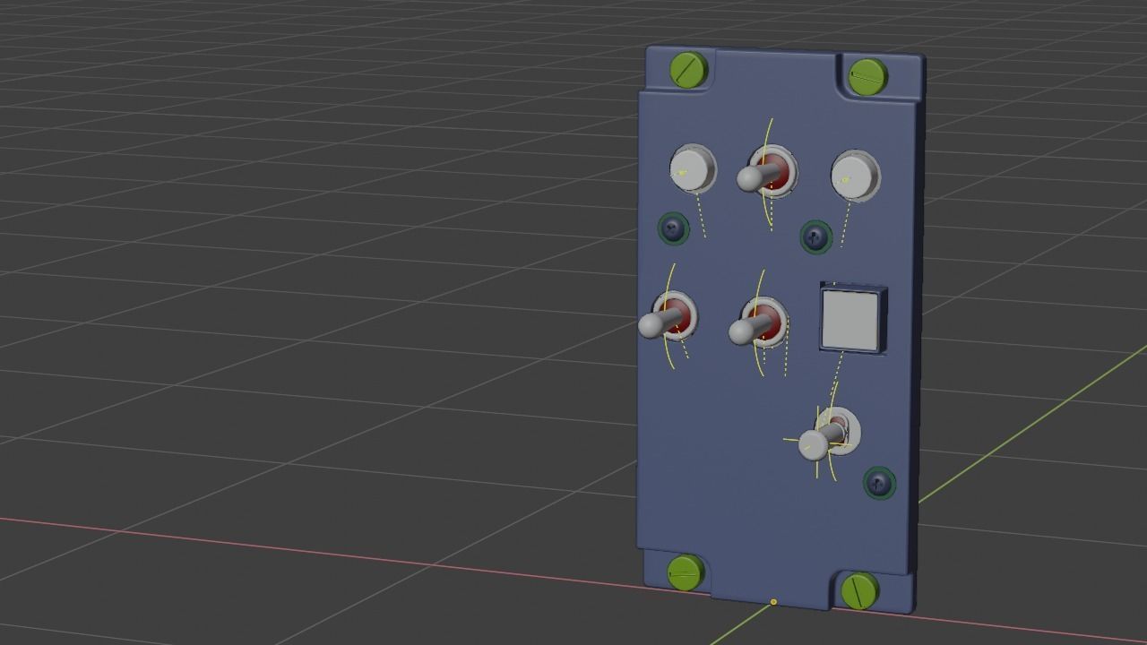 F16 TEST PANEL 3D model_5