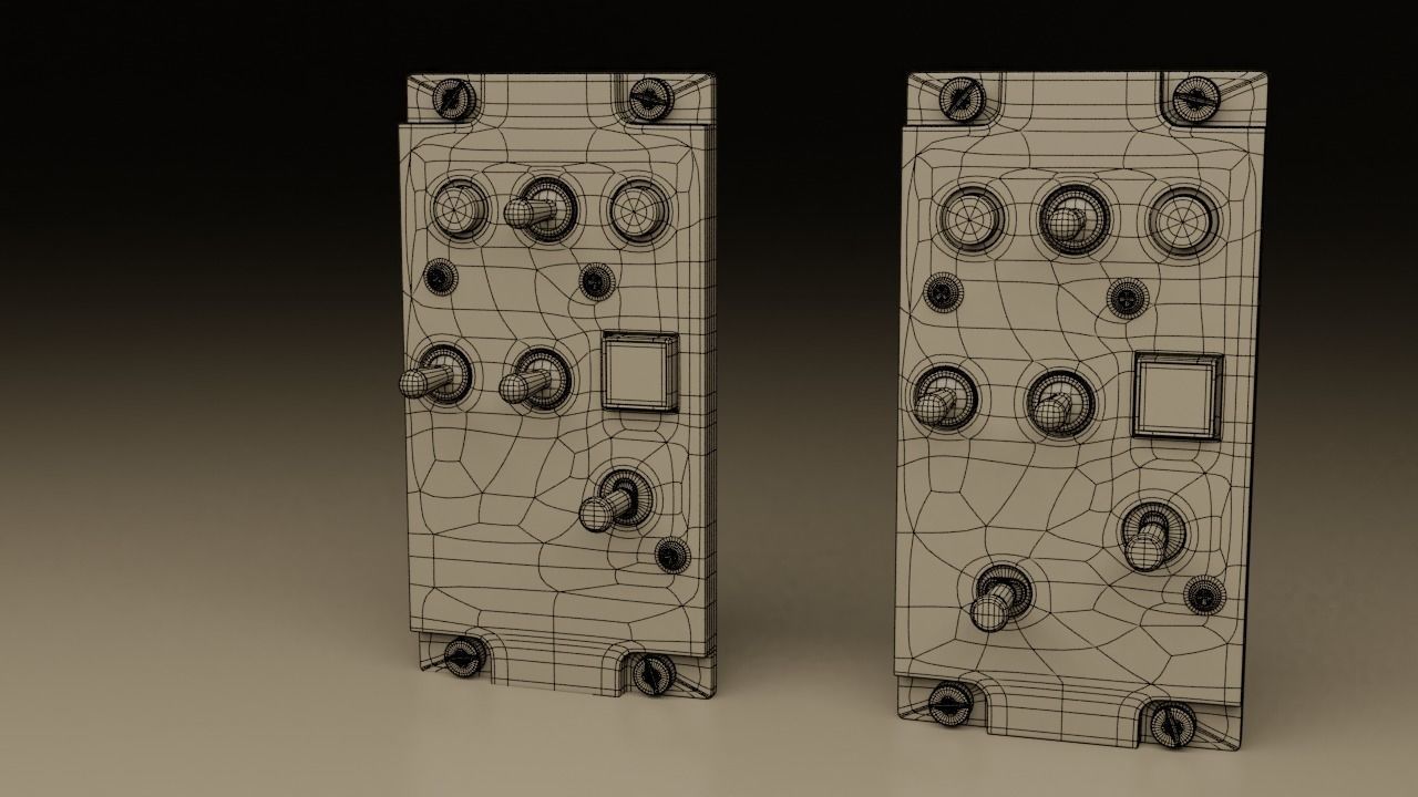 F16 TEST PANEL 3D model_15