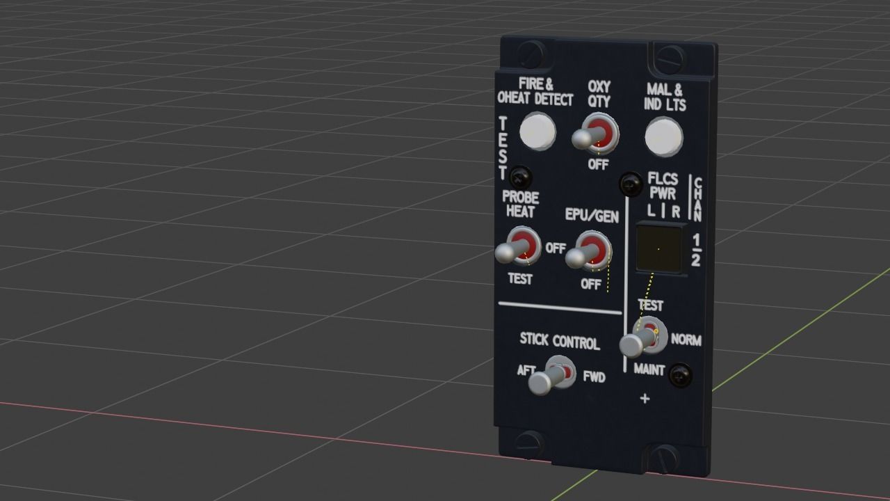 F16 TEST PANEL 3D model_11
