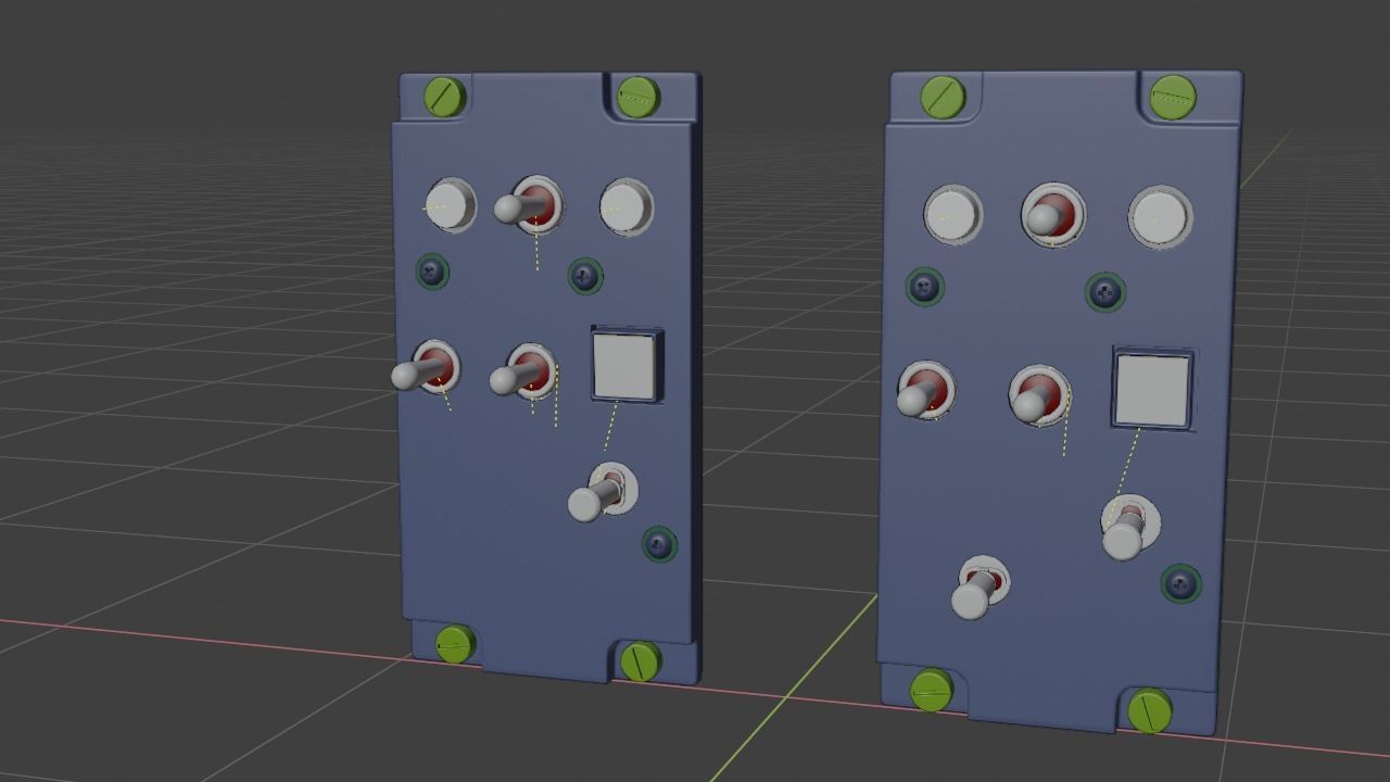 F16 TEST PANEL 3D model_16