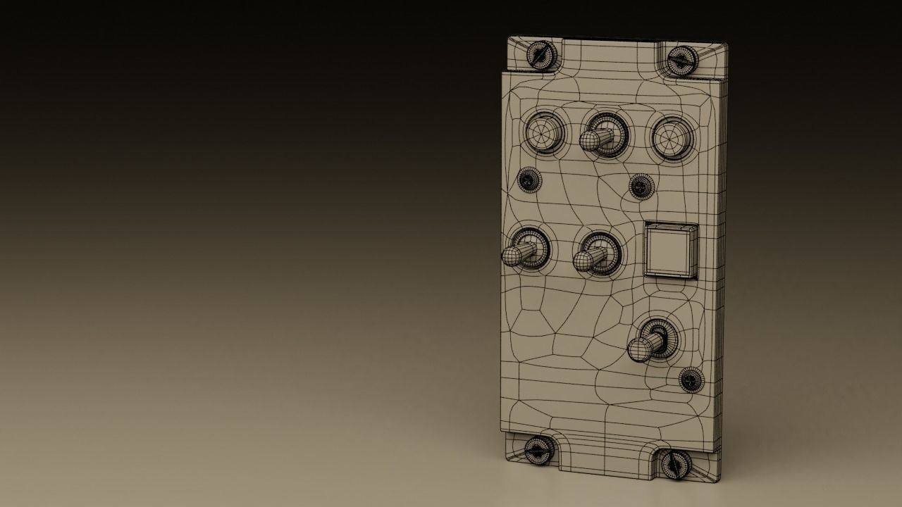 F16 TEST PANEL 3D model_3