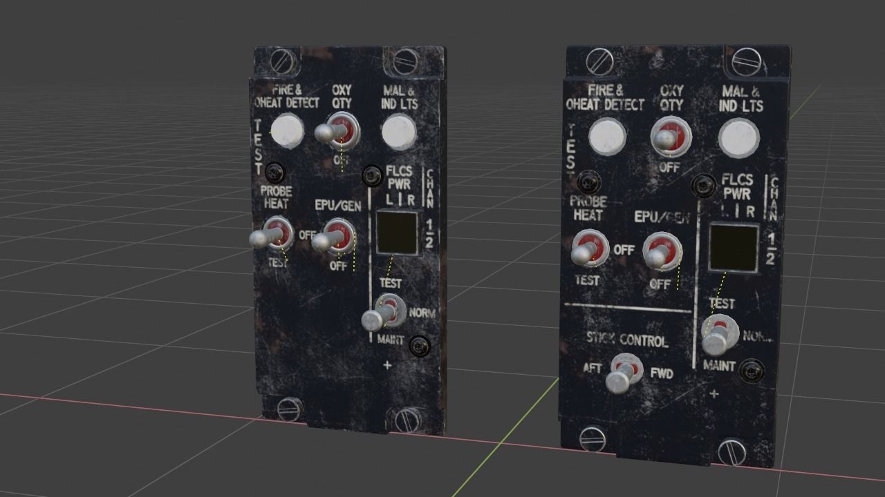 F16 TEST PANEL 3D model_18