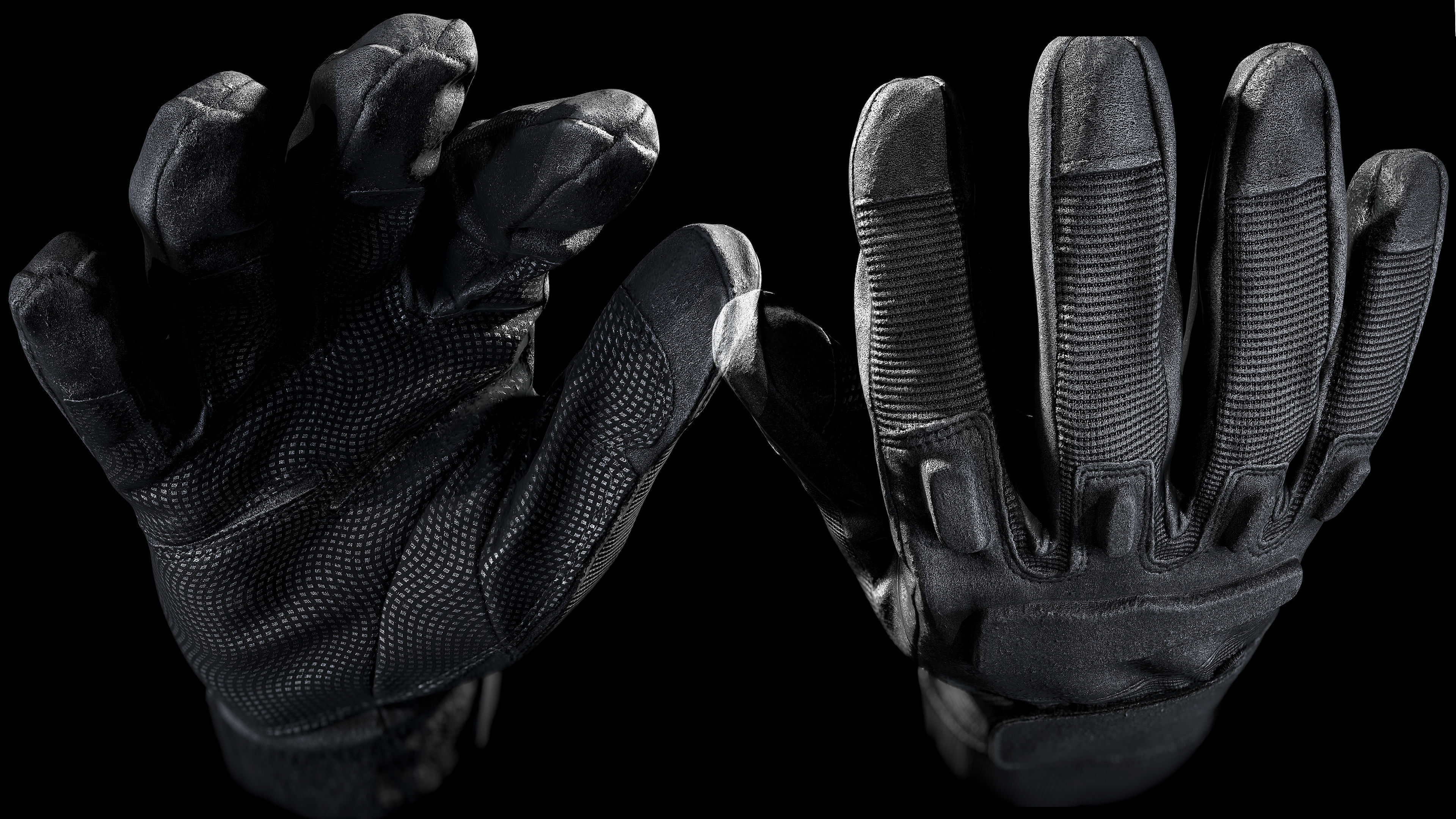 Tactical Gloves 041 Low-poly 3D model_6