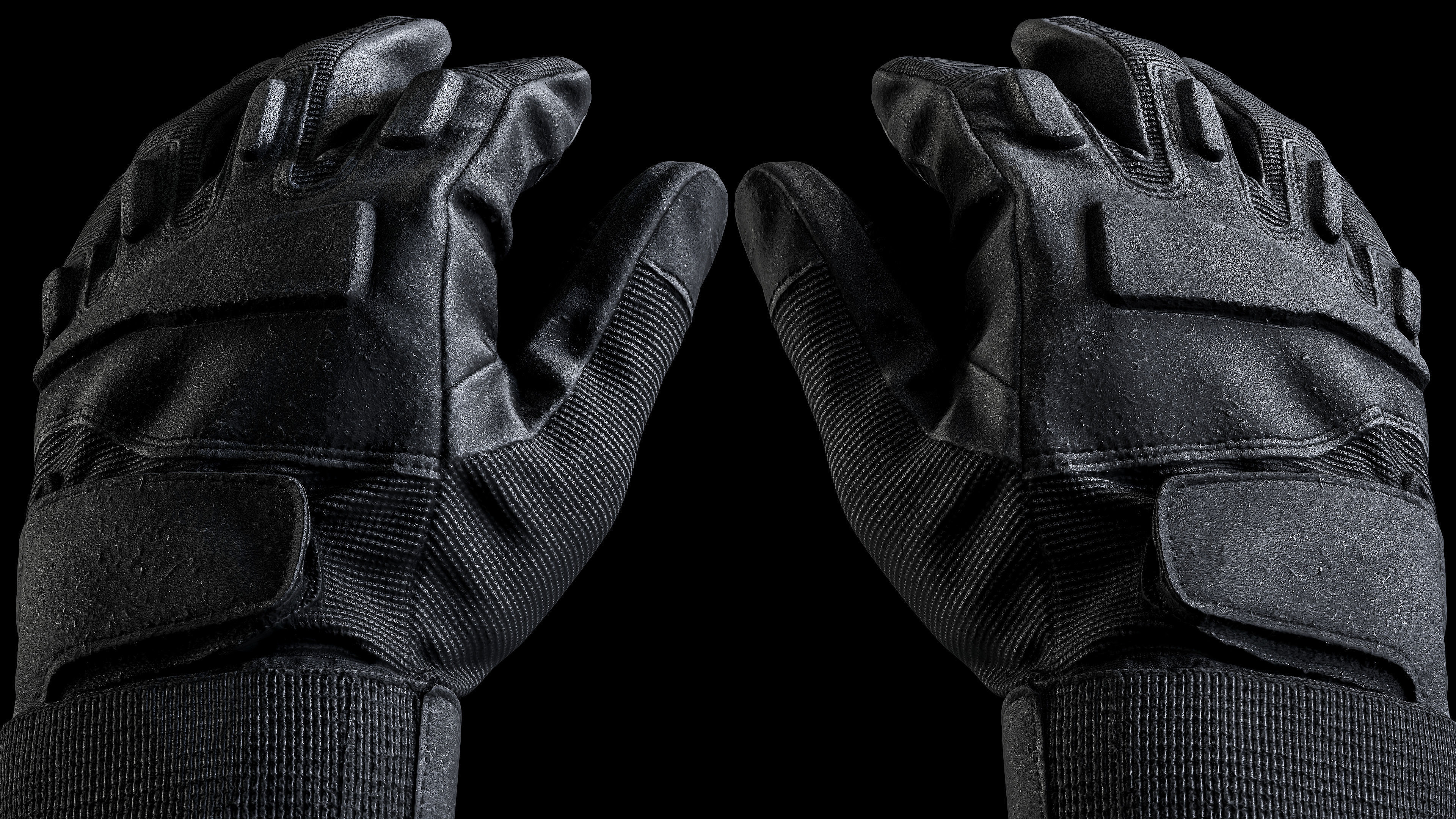 Tactical Gloves 041 Low-poly 3D model_8