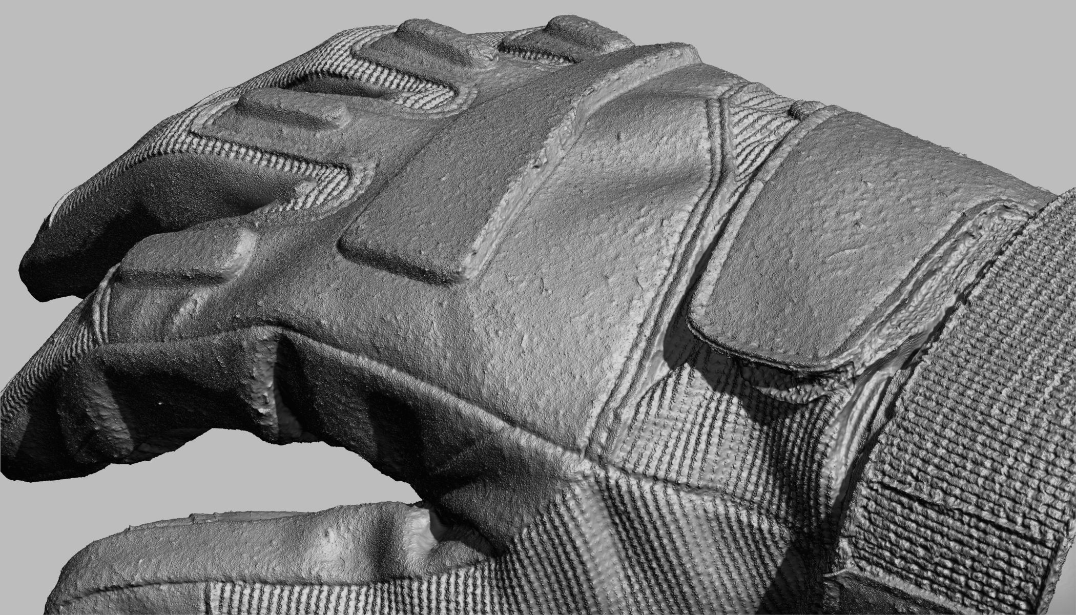 Tactical Gloves 041 Low-poly 3D model_23