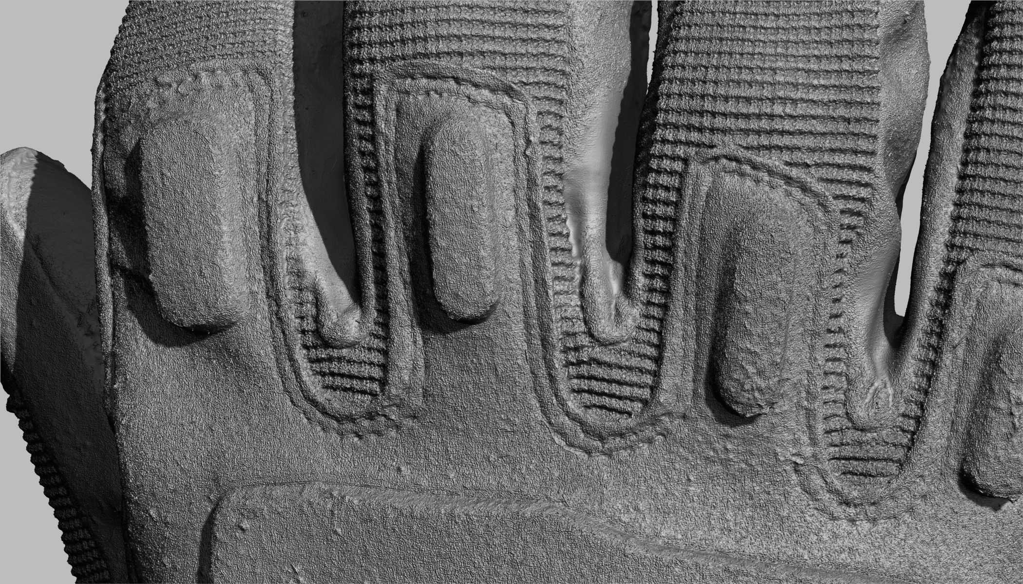 Tactical Gloves 041 Low-poly 3D model_20