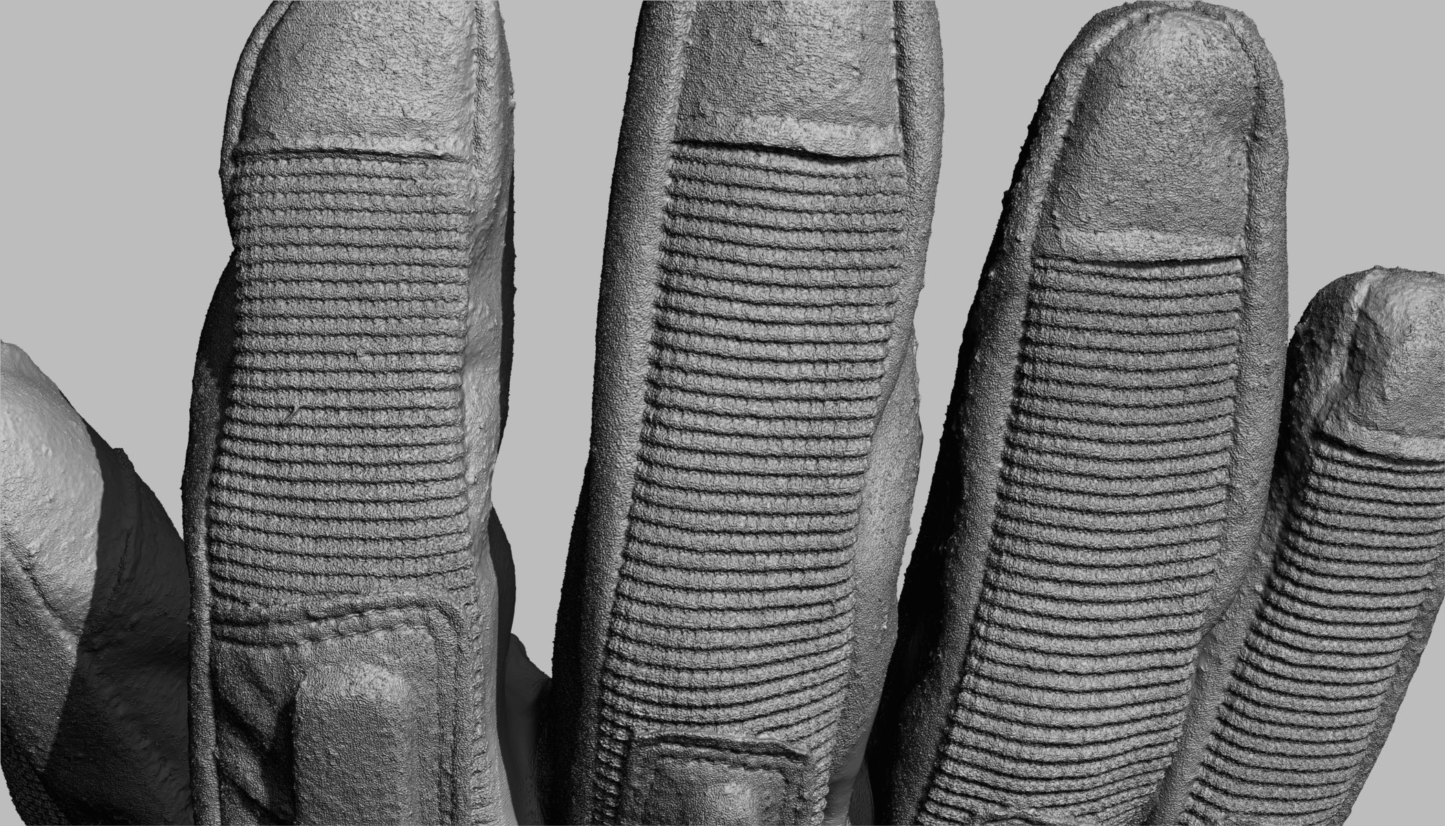 Tactical Gloves 041 Low-poly 3D model_19