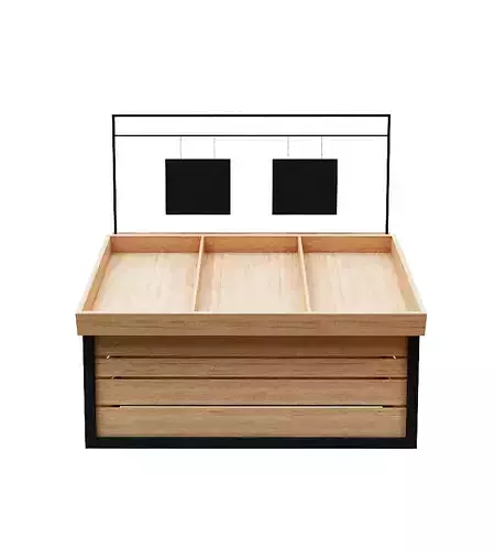 Stall models Low-poly 3D model