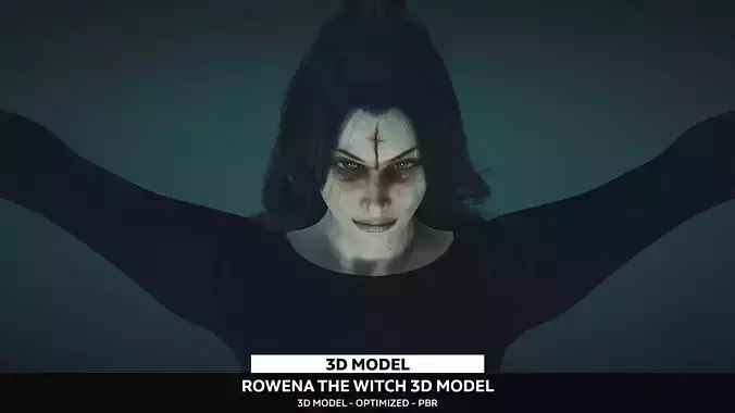 Rowena 3D Character Model 