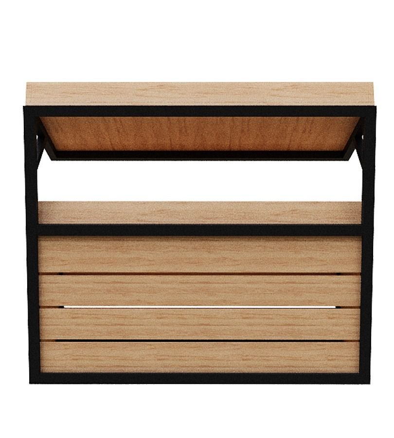 Stall models Low-poly 3D model_6