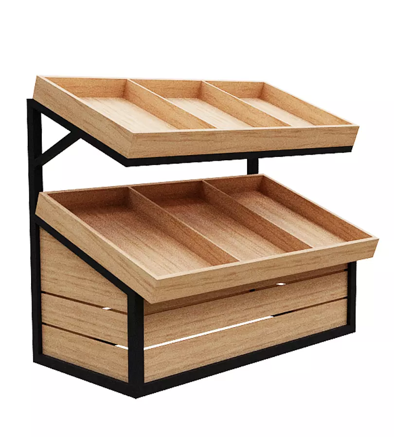 Stall models Low-poly 3D model_0