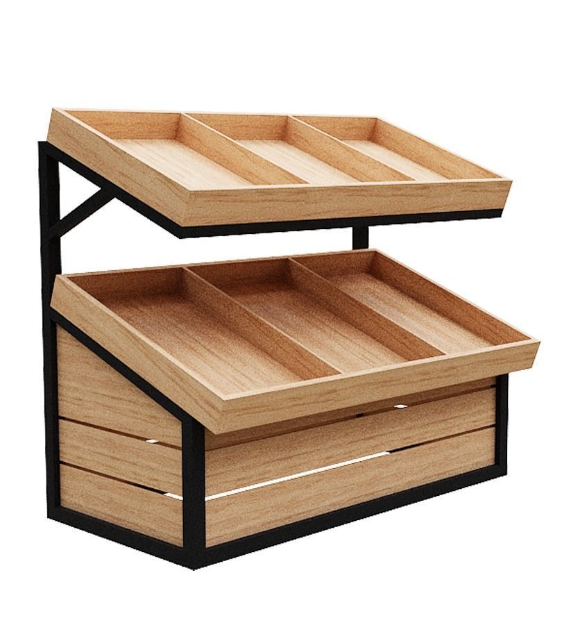 Stall models Low-poly 3D model_1