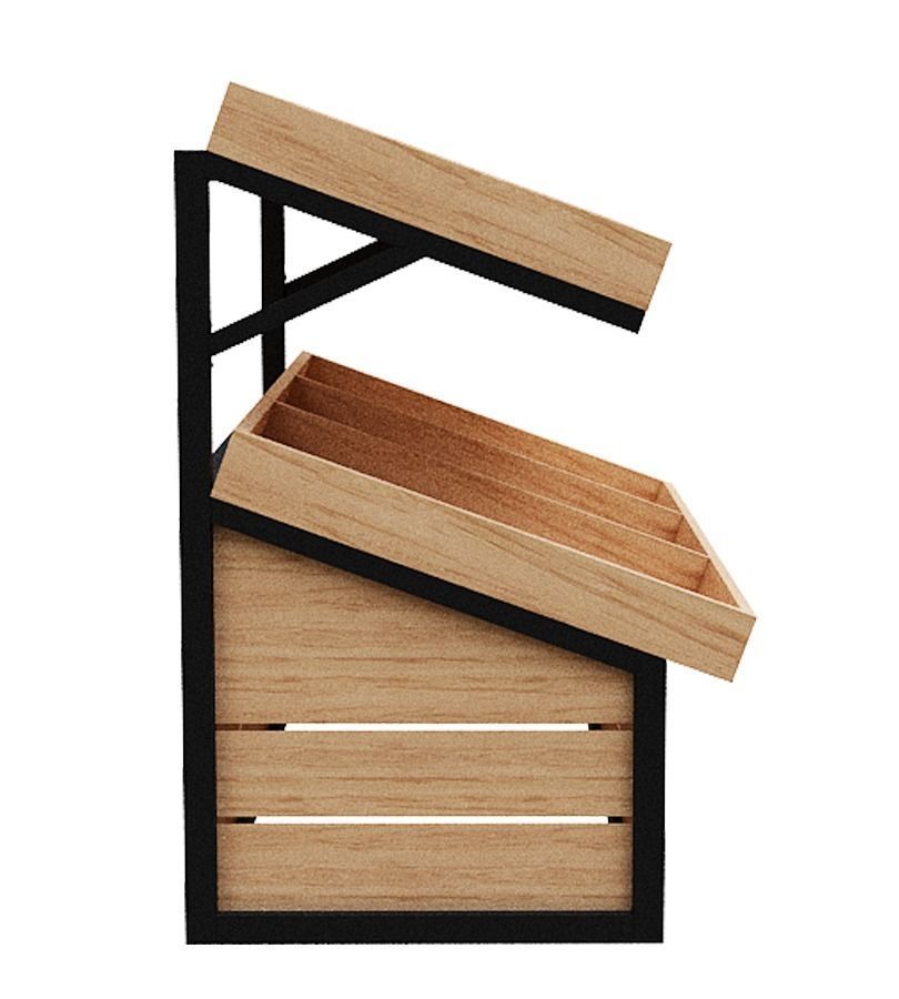 Stall models Low-poly 3D model_2