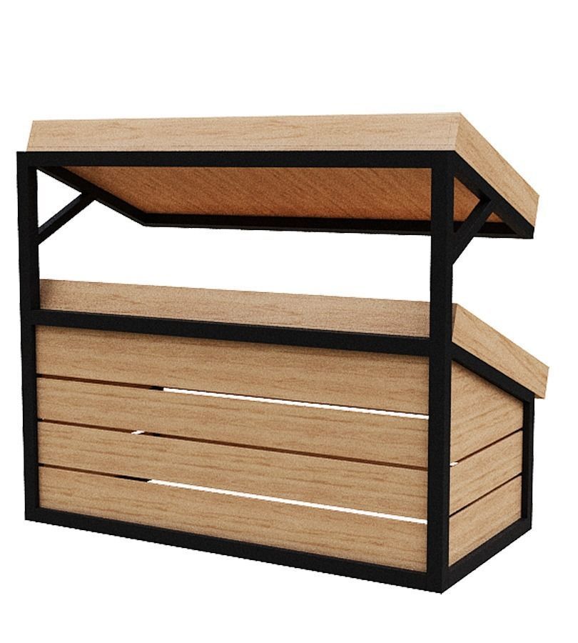 Stall models Low-poly 3D model_5