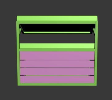 Stall models Low-poly 3D model_12