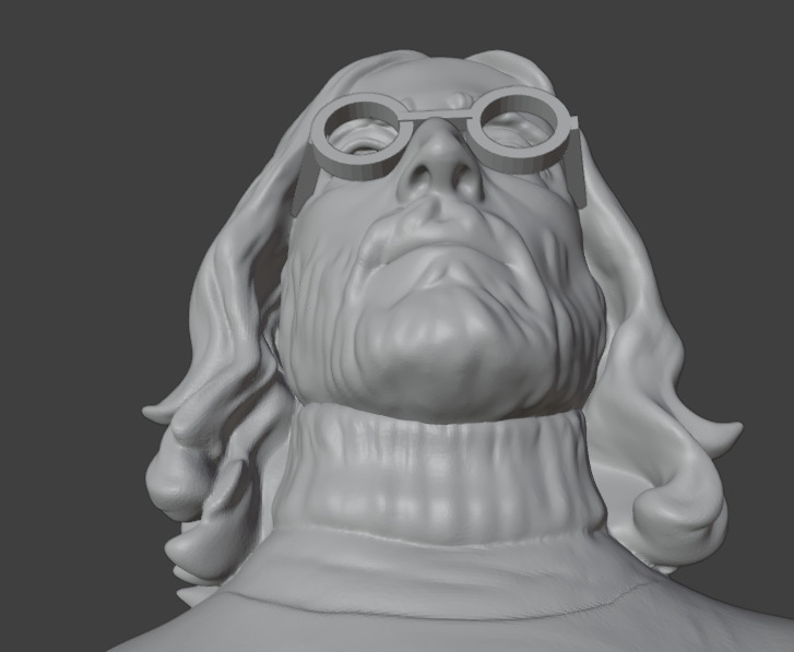 John Lennon 3D print model_15